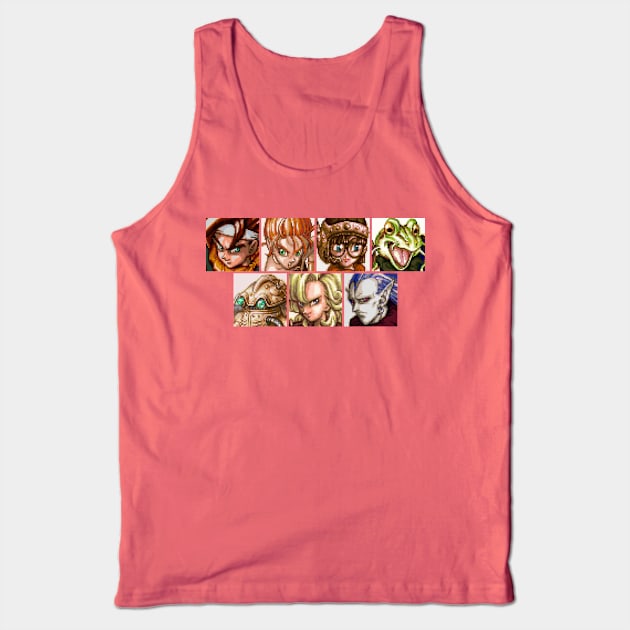 Chrono Portraits Tank Top by winsarcade